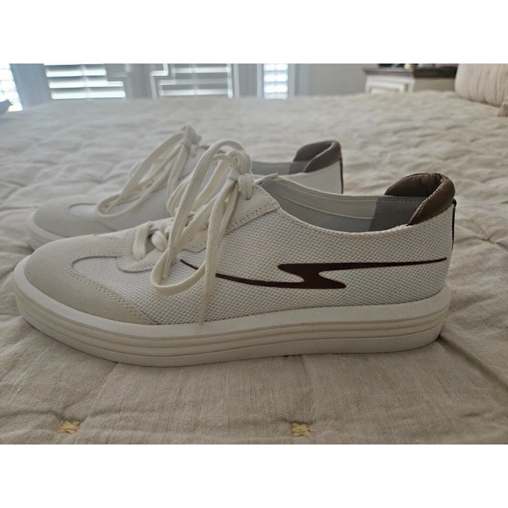 Franco Sarto Women's Lumiere Sneaker in Putty Size 8.5M - Picture 4 of 6